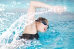 Learning the basic form of front crawl